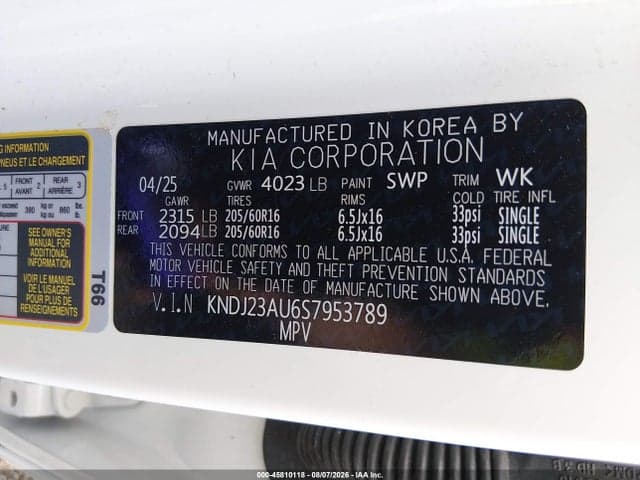 2025 KIA SOUL LX 9