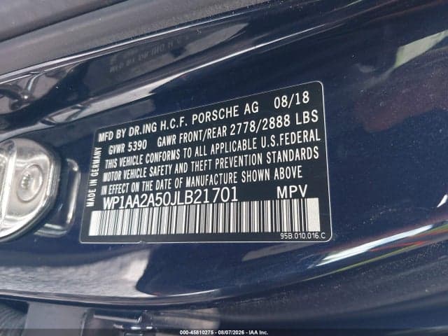 2018 PORSCHE MACAN SPORT EDITION 9