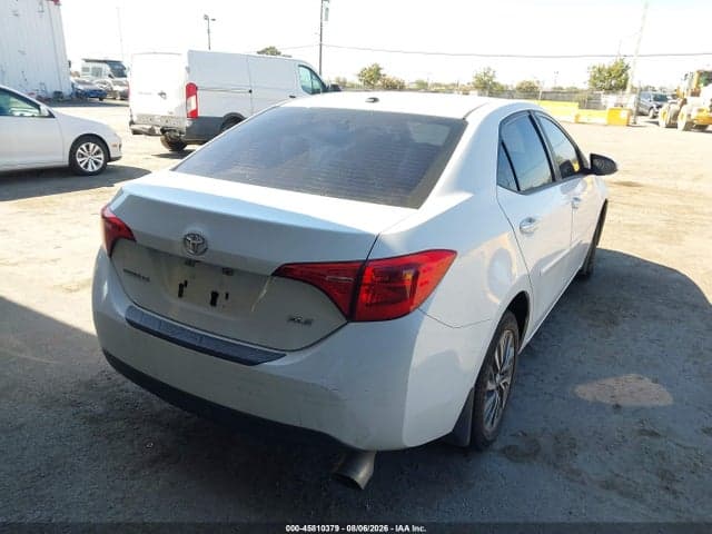 2017 TOYOTA COROLLA XLE 4