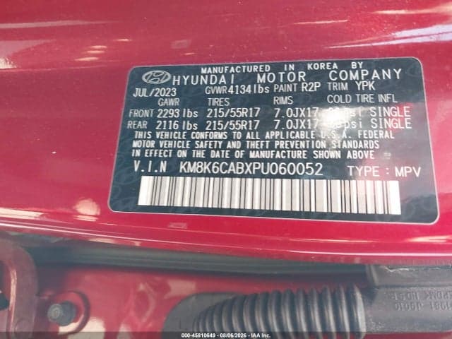 2023 HYUNDAI KONA SEL 9