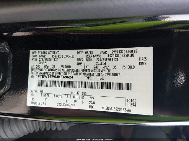 2018 FORD F-150 XL 9