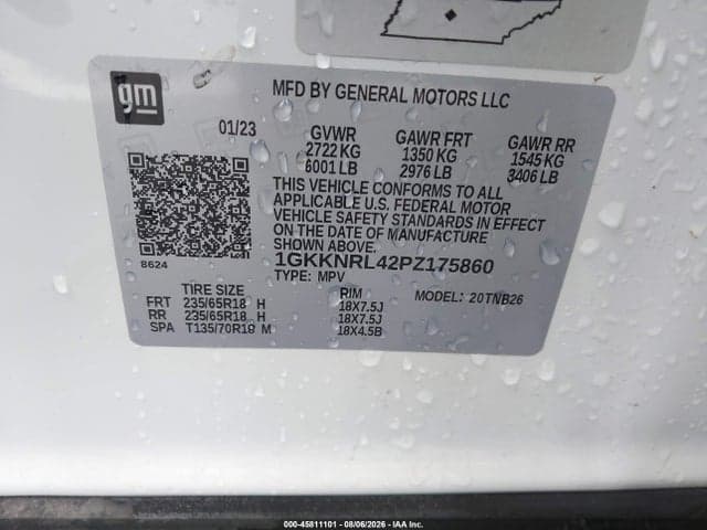 2023 GMC ACADIA AWD SLE 9