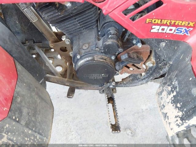 1986 HONDA TRX200 SX 9