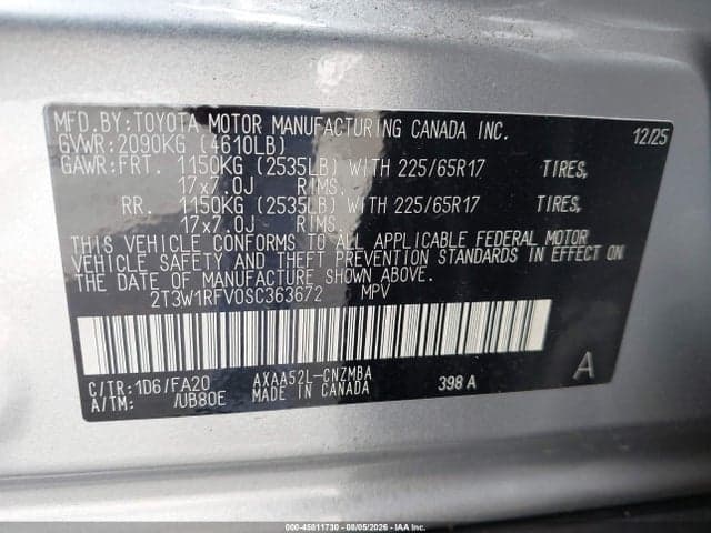 2025 TOYOTA RAV4 XLE 9