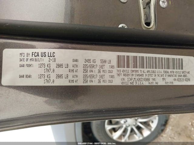2019 JEEP CHEROKEE LATITUDE PLUS 4X4 9