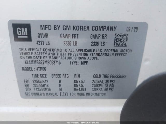 2021 BUICK ENCORE GX FWD PREFERRED 9