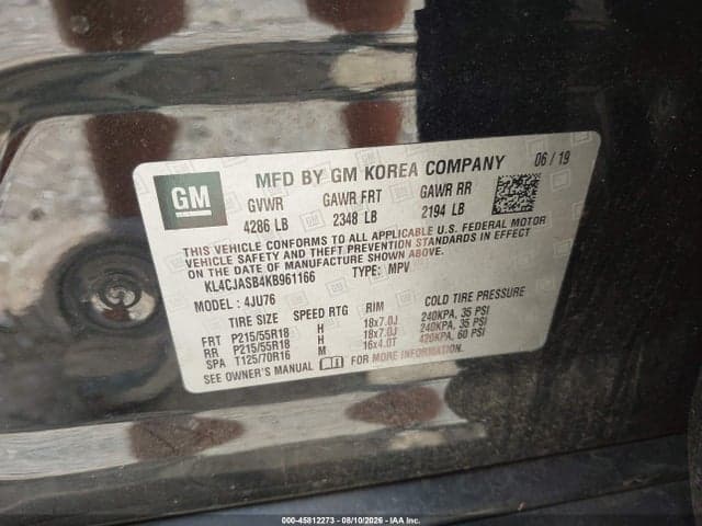2019 BUICK ENCORE FWD PREFERRED 9