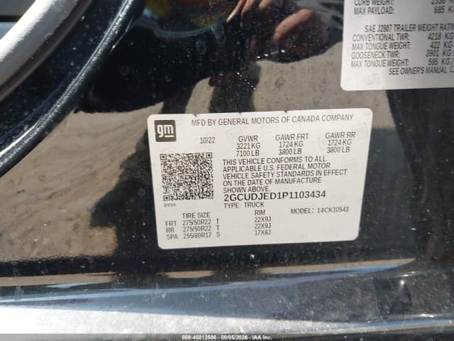 2023 CHEVROLET SILVERADO 1500 9
