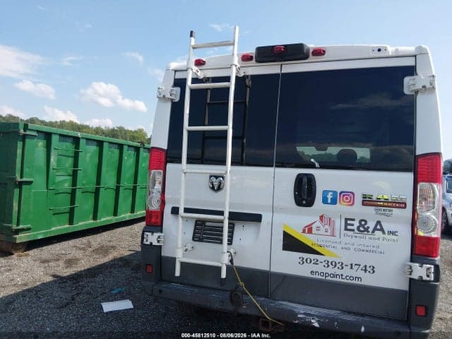 2017 RAM PROMASTER 1500 LOW ROOF 136 WB 16