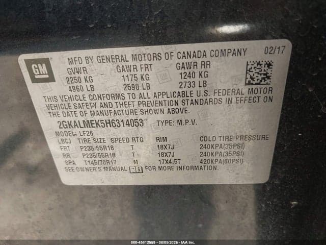 2017 GMC TERRAIN SLE-1 9