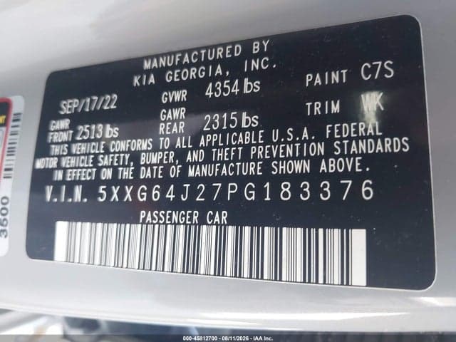 2023 KIA K5 GT-LINE 9