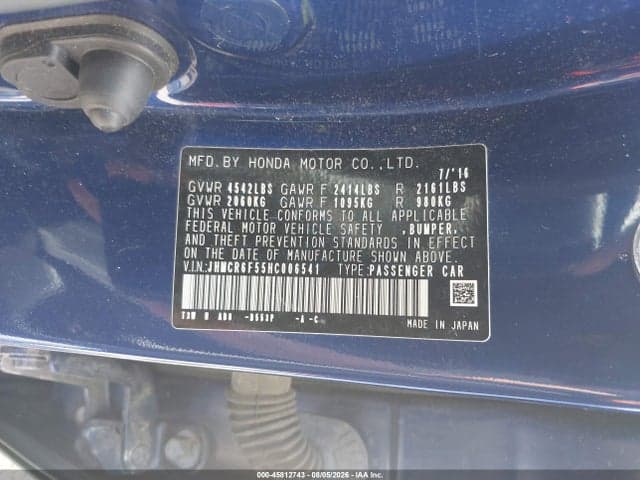 2017 HONDA ACCORD HYBRID EX-L 9