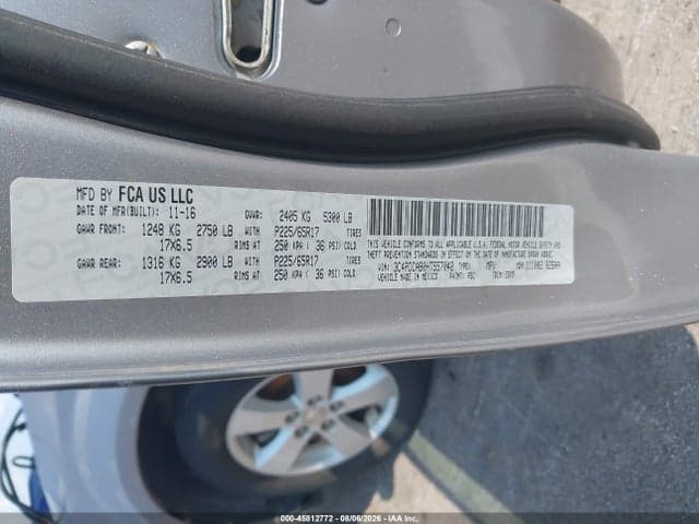 2017 DODGE JOURNEY SE 9