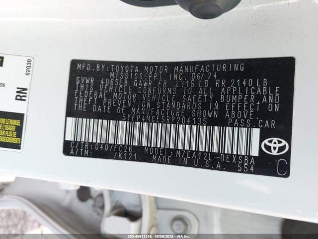 2024 TOYOTA COROLLA SE 9