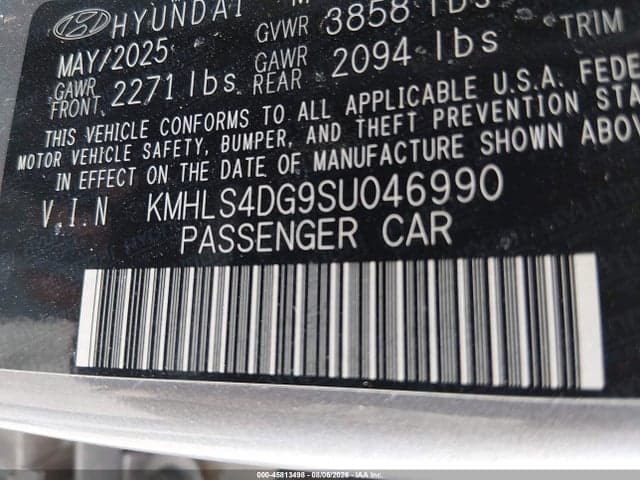 2025 HYUNDAI ELANTRA SEL CONVENIENCE 9