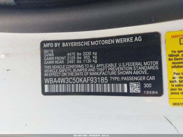 2019 BMW 430I 9