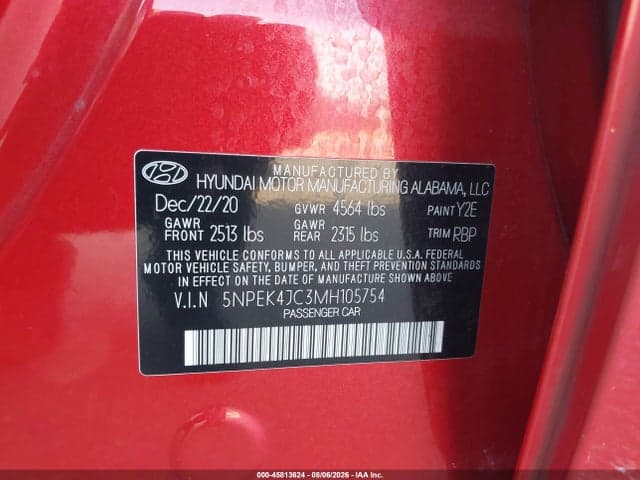 2021 HYUNDAI SONATA N LINE 9