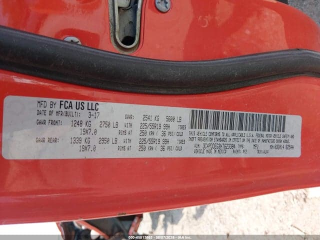 2017 DODGE JOURNEY GT AWD 9
