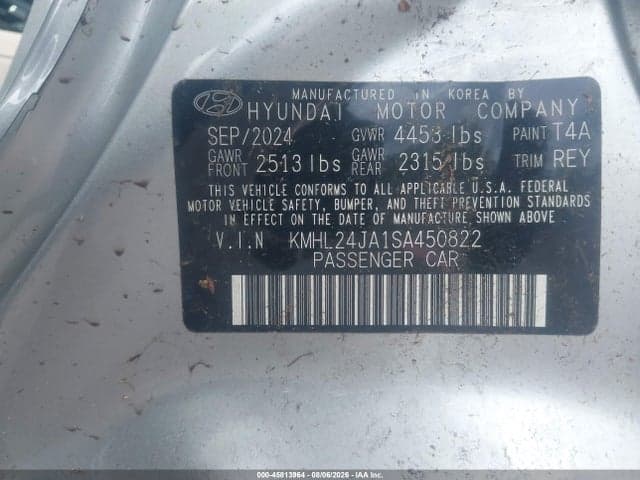 2025 HYUNDAI SONATA SE 9