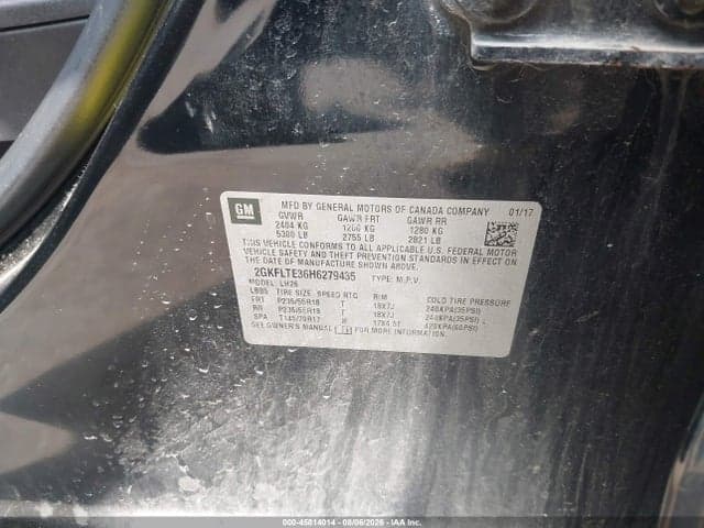 2017 GMC TERRAIN SLE-2 9