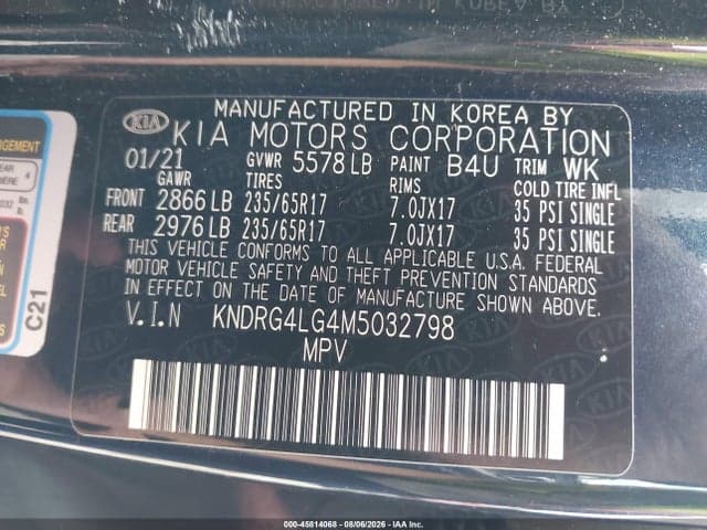 2021 KIA SORENTO HYBRID S 9