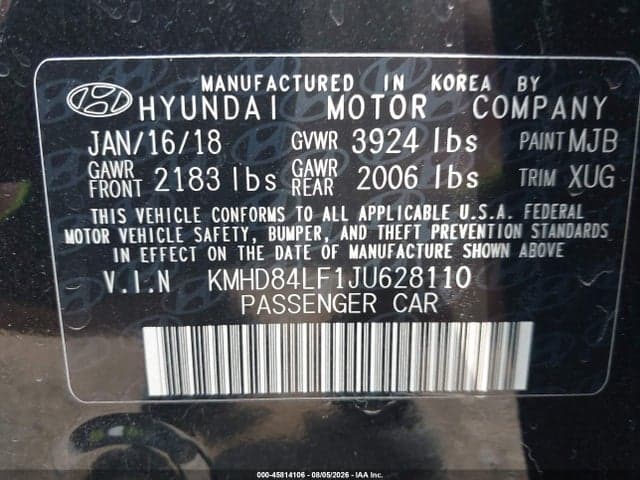 2018 HYUNDAI ELANTRA SEL 9