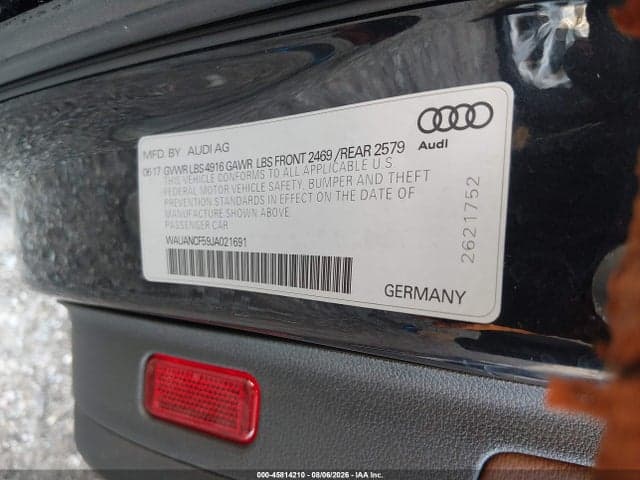 2018 AUDI A5 2.0T PREMIUM 9