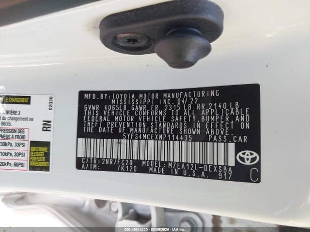 2022 TOYOTA COROLLA SE 9