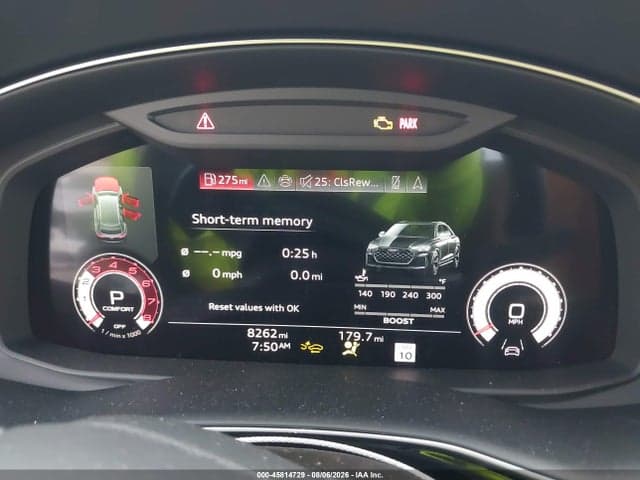 2025 AUDI RS Q8 QUATTRO TIPTRONIC 7