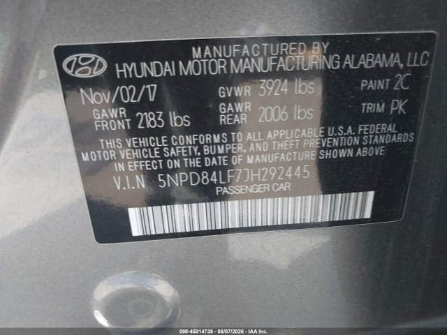 2018 HYUNDAI ELANTRA SEL 9