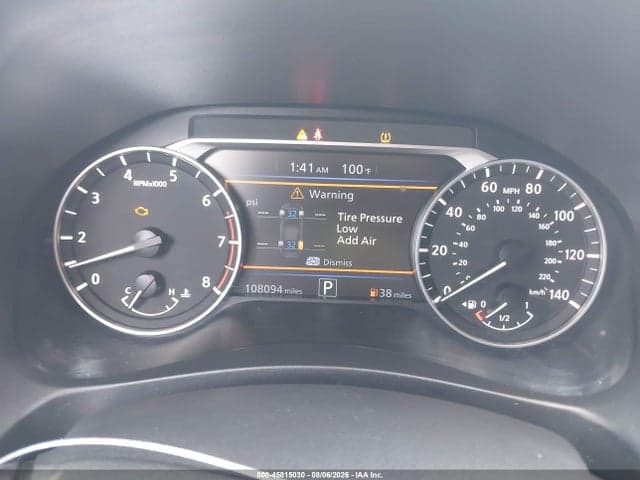 2019 NISSAN ALTIMA 2.5 S 7