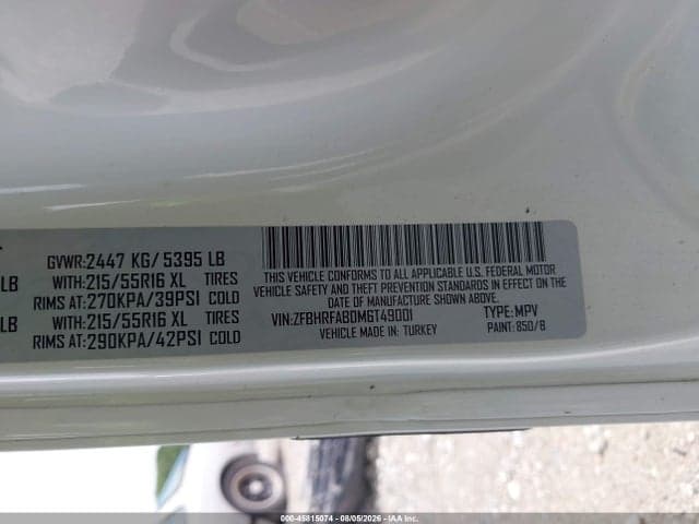 2021 RAM PROMASTER CITY TRADESMAN 9