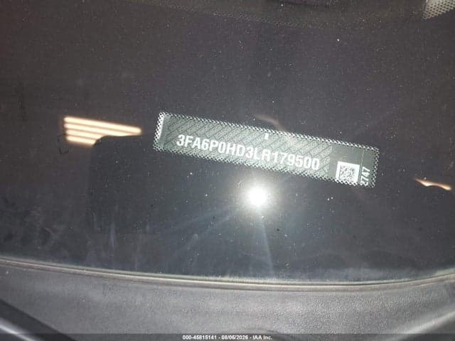 2020 FORD FUSION SE 9