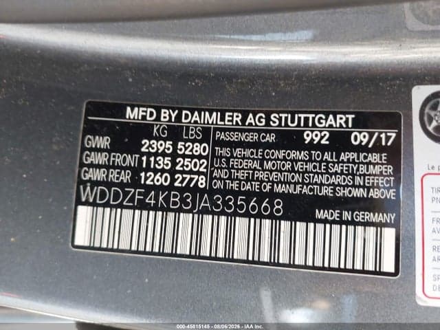 2018 MERCEDES-BENZ E 300 4MATIC 9