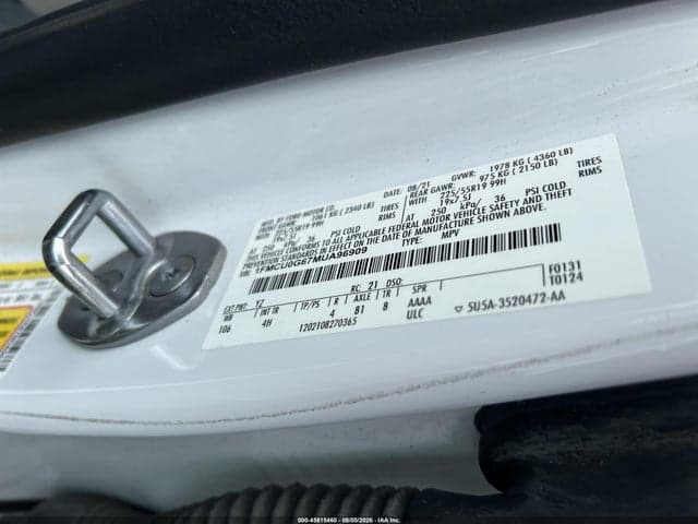 2021 FORD ESCAPE SE 9