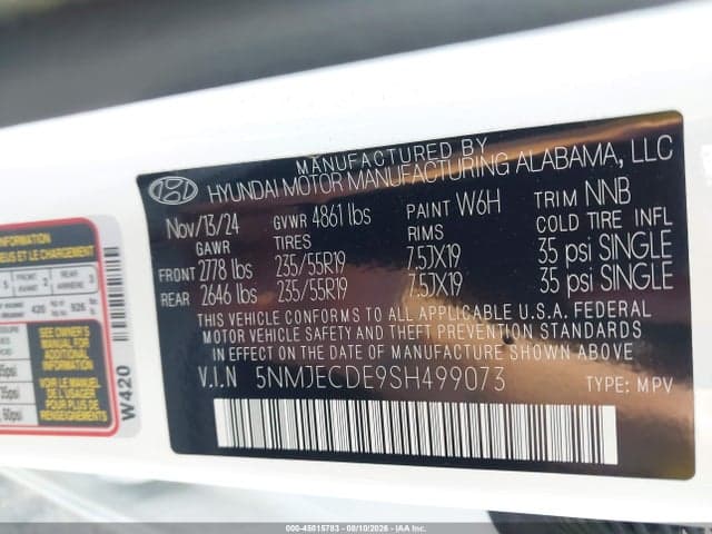 2025 HYUNDAI TUCSON LIMITED 9