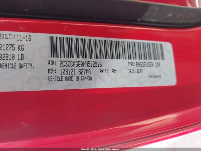 2017 CHRYSLER 300 300S AWD 9