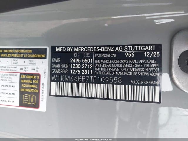 2026 MERCEDES-BENZ CLE 450 9