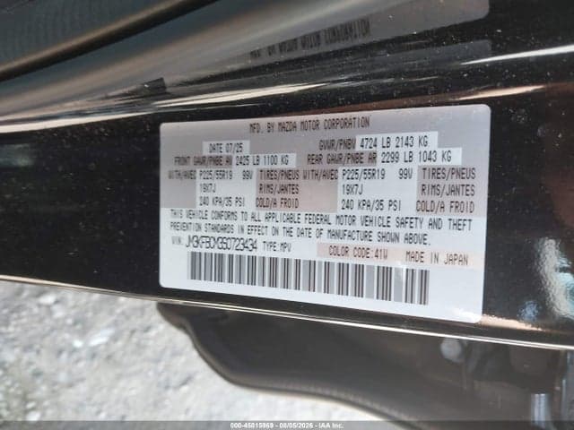 2025 MAZDA CX-5 2.5 S CARBON EDITION 9