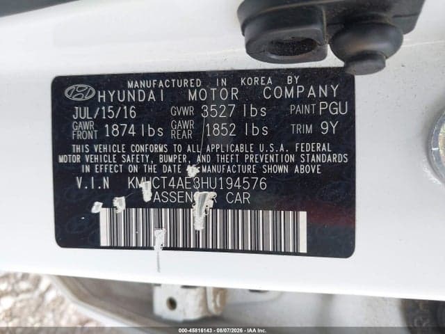 2017 HYUNDAI ACCENT SE 9