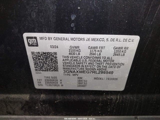 2024 CHEVROLET EQUINOX AWD RS 9