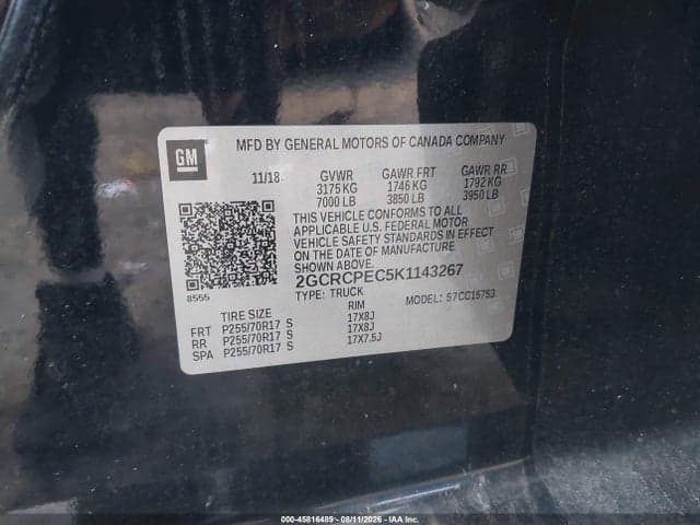 2019 CHEVROLET SILVERADO 1500 LD LT 9
