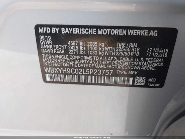 2020 BMW X2 SDRIVE28I 9