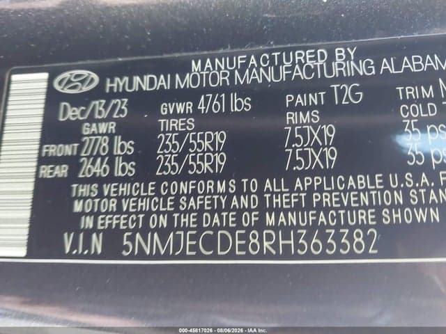 2024 HYUNDAI TUCSON LIMITED 9