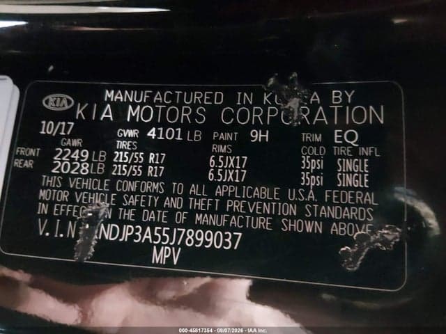 2018 KIA SOUL + 9