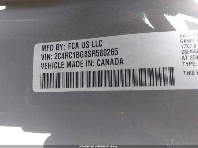 2025 CHRYSLER PACIFICA SELECT 9