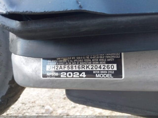 2024 HONDA NPS50 10
