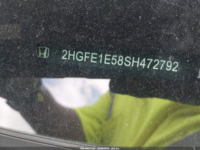 2025 HONDA CIVIC SI BASE W/HIGH PERFORMANCE SUMMER TIRES/ 9