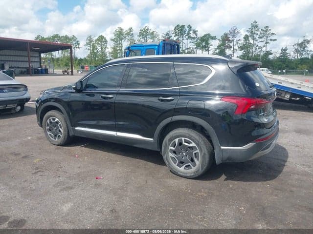 2021 HYUNDAI SANTA FE HYBRID BLUE 3