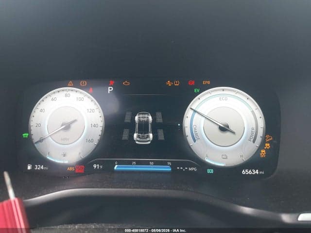2021 HYUNDAI SANTA FE HYBRID BLUE 7